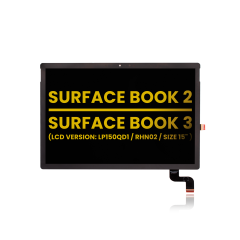 LCD Assembly With Digitizer For Microsoft Surface Book 2 15" / Surface Book 3 15" (Refurbished)