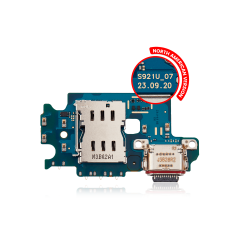 Charging Port Board With Sim Card Reader For Samsung Galaxy S24 5G (S921U) (US Version) (Premium)
