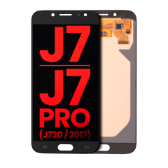 OLED Assembly Without Frame For Samsung Galaxy J7 / J7 Pro (J730 / 2017) (Aftermarket Plus) (Black)