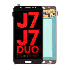 OLED Assembly Without Frame For Samsung Galaxy J7 / J7 Duo (J710 / 2016)  (Aftermarket Plus) (Black)