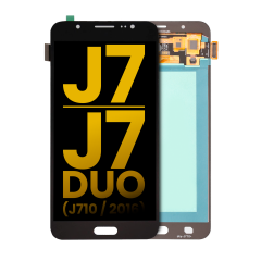 OLED Assembly Without Frame For Samsung Galaxy J7 / J7 Duo (J710 / 2016)  (Refurbished) (Black)