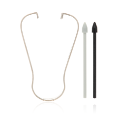 Stylus nib For Samsung Galaxy Note 10 / Note 20 / Note 20 Ultra / Tab S6 (T860 / T865) / Tab S7 11" (T870 / T875) (Gray / Aura Black) (5 Pack)