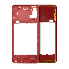 Mid-Frame Housing For Samsung Galaxy A21S (A217 / 2020) (Red)