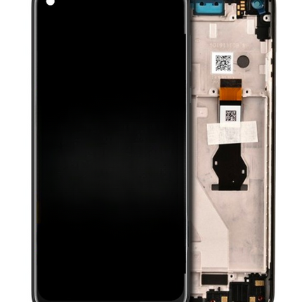 LCD Assembly | for: Motorola Moto G Power (2041-4/2020)| Original | with: Frame