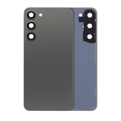 Back Cover Glass With Camera Lens For Samsung Galaxy S23 Plus 5G (No Logo) (Aftermarket Plus) (Green)