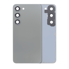 Back Cover Glass With Camera Lens For Samsung Galaxy S23 5G (No Logo) (Aftermarket Plus) (Green)
