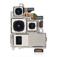 Back Camera Assembly (Wide & Periscope & Ultra Wide & Telephoto) For Samsung Galaxy S22 Ultra 5G (Used OEM Pull: Grade B)