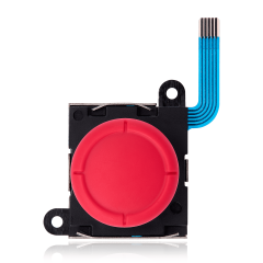 3D Analog Joystick Cap Thumbstick for Nintendo Switch / Switch OLED / Switch Lite Joy Con Controller (Red)