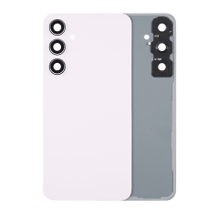 Back Cover Glass With Camera Lens For Samsung Galaxy A55 5G (A556 / 2024) (No Logo) (Aftermarket Plus) (Lilac)
