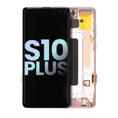 OLED Assembly With Frame For Samsung Galaxy S10 Plus (Service Pack) (Flamingo Pink)