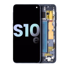 OLED Assembly With Frame For Samsung Galaxy S10E (Service Pack) (Prism Black)