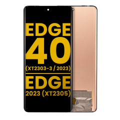OLED Assembly Without Frame For Motorola Moto Edge 40 (XT2303-3 / 2023) / Edge (XT2305 / 2023) (Refurbished) (All Colors)