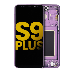 OLED Assembly With Frame For Samsung Galaxy S9 Plus (Refurbished) (Lilac Purple)