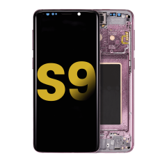 OLED Assembly With Frame For Samsung Galaxy S9 (Refurbished) (Lilac Purple)