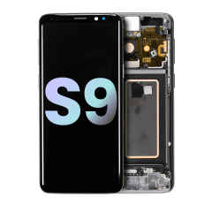 OLED Assembly With Frame For Samsung Galaxy S9 (Service Pack) (Titanium Gray)