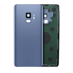 Back Cover Glass With Camera Lens For Samsung Galaxy S9 (Service Pack) (Coral Blue)