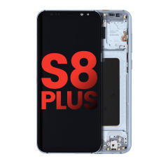 OLED Assembly With Frame For Samsung Galaxy S8 Plus (Aftermarket Plus) (Coral Blue)