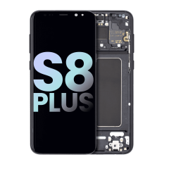 OLED Assembly With Frame For Samsung Galaxy S8 Plus (Service Pack) (Midnight Black)