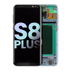 OLED Assembly With Frame For Samsung Galaxy S8 Plus (Service Pack) (Coral Blue)