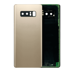 Back Cover Glass With Camera Lens For Samsung Galaxy Note 8 (No Logo) (Aftermarket Plus) (Maple Gold)