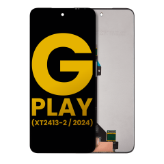 LCD Assembly Without Frame For Motorola Moto G Play (XT2413 / 2024) (Refurbished) (All Colors)