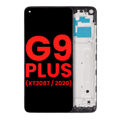 LCD Assembly With Frame For Motorola Moto G9 Plus (XT2087 / 2020) (Aftermarket Plus) (All Colors)