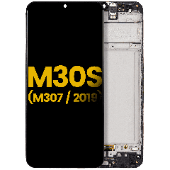 OLED Assembly With Frame For Samsung Galaxy M30S (M307 / 2019) (Refurbished) (All Colors)