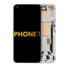 OLED Assembly With Frame For Nothing Phone 1 (Refurbished) (White)