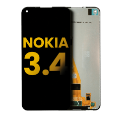 LCD Assembly Without Frame For Nokia 3.4 (Refurbished) (All Colors)