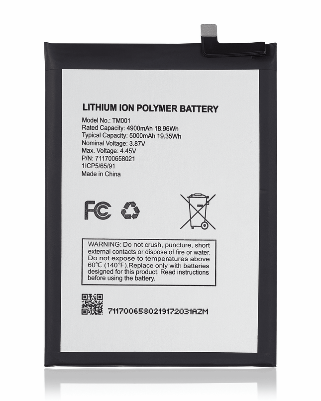 Battery | for: Revvl 6 Pro, Revvl 6 X Pro, Revvl V Plus