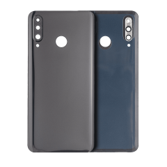 Back cover Glass With Camera Lens For Huawei P30 Lite / Nova 4E (6GB RAM / Without Logo) (Midnight Black)