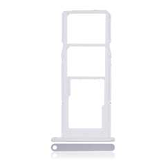Dual Sim Card Tray For Samsung Galaxy M14 (M146 / 2023) (Silver)