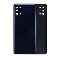 Back cover Glass With Camera Lens For Samsung Galaxy A31 (A315 / 2020) (Aftermarket Plus) (Prism Crush Blue)