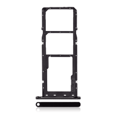 Dual Sim Card Tray For Samsung Galaxy A04E (A042 / 2022) (Black)