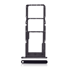Dual Sim Card Tray For Samsung Galaxy A14 (A145F) (Black)
