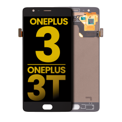 LCD Assembly Without Frame For OnePlus 3 / OnePlus 3T (Refurbished) (Black)