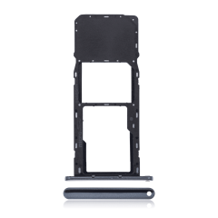 Single Sim Card Tray For LG K51 (K500MM) (Black)