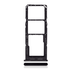 Dual Sim Card Tray For Samsung Galaxy A04S (A047 / 2022) (Black)