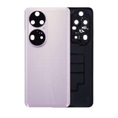 Back cover Glass With Camera Lens For Huawei P50 Pro (Charm Pink)