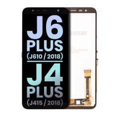 LCD Assembly Without Frame For Samsung Galaxy J6 Plus (J610 / 2018)  / J4 Plus (J415 / 2018) (Service Pack) (Black)