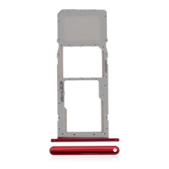 Single Sim Card Tray For LG K22 (2020) (Red)