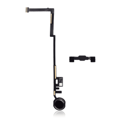Home Button Flex Cable For iPad 5 (2017) / iPad 6 (2018) (Aftermarket Plus) (Black)