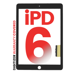 Digitizer For iPad 6 (2018) (Aftermarket Pro: XO7) (Black)