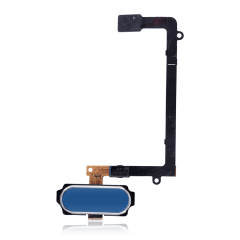 Home Button With Flex Cable For Samsung Galaxy S6 Edge (Blue)