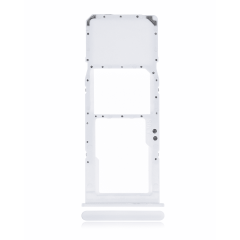 Single Sim Card Tray For Samsung Galaxy A30S (A307 / 2019) (White)