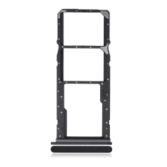 Dual Sim Card Tray For Samsung Galaxy A03 Core (A032 / 2021) (Black)