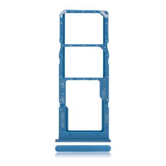 Dual Sim Card Tray For Samsung Galaxy A02 (A022 / 2020) (Blue)