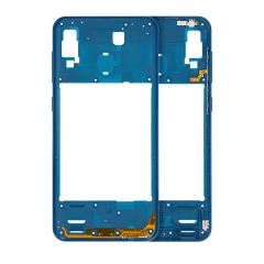 Mid-Frame Housing For Samsung Galaxy A30 (A305 / 2019) (Aftermarket Plus) (Blue)
