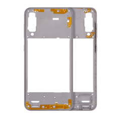 Mid-Frame Housing For Samsung Galaxy A50s (A507 / 2019) (Aftermarket Plus) (Prism Crush White)