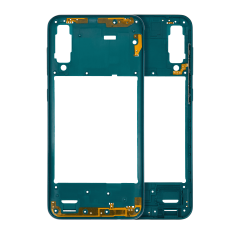 Mid-Frame Housing For Samsung Galaxy A50s (A507 / 2019) (Aftermarket Plus) (Prism Crush Green)